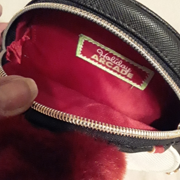 Holiday Arcade Snowman purse w/ chain handle - Picture 7 of 8